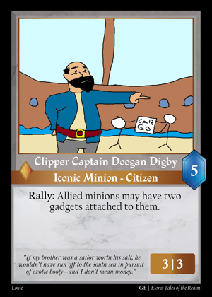 Clipper Captain Doogan Digby