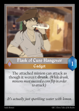Flask of Cure Hangover