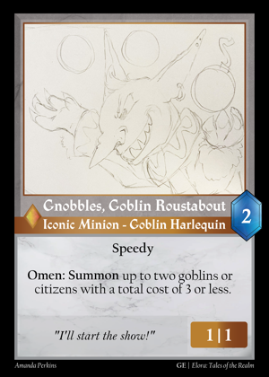 Gnobbles, Goblin Roustabout