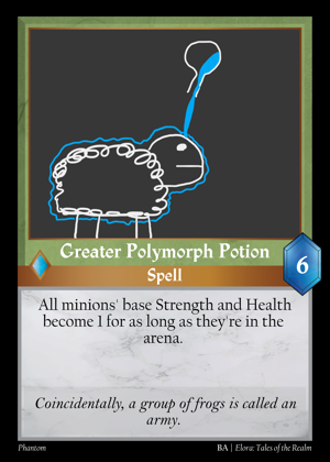 Greater Polymorph Potion