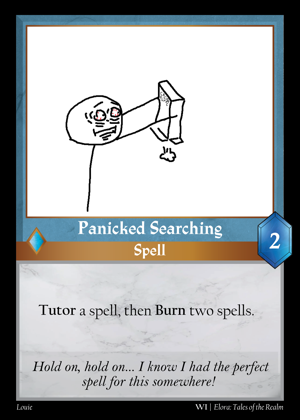 Panicked Searching