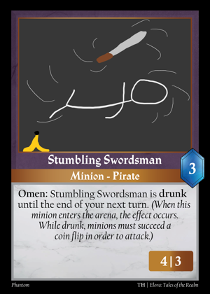 Stumbling Swordsman