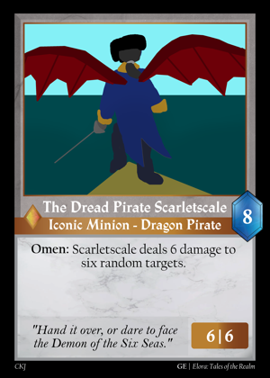The Dread Pirate Scarletscale