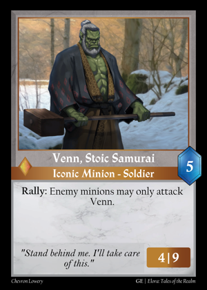 Venn, Stoic Samurai